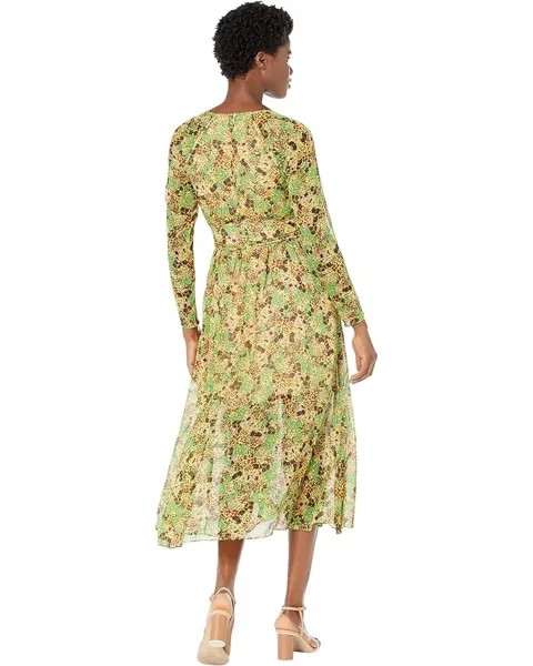 Платье Ted Baker Umah Tie Midi Dress, цвет Light Yellow