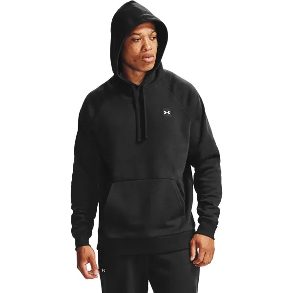 Толстовка мужская Under Armour UA Rival Fleece Hoodie черная L