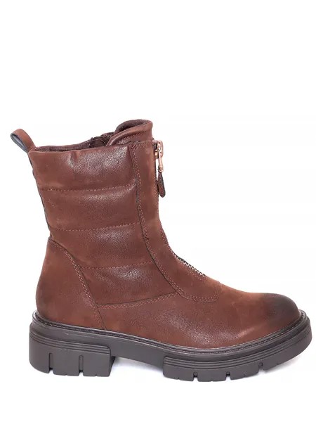 Ботинки Marco Tozzi женские демисезонные, размер 38, цвет коричневый, артикул 2-25438-41-362