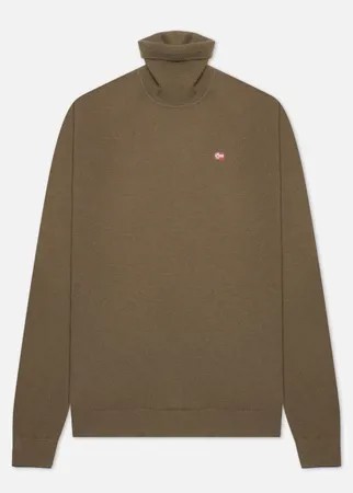 Мужская водолазка Napapijri Damavand Turtle Neck, цвет оливковый, размер L