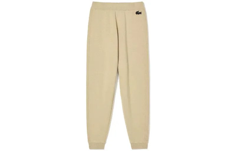 LACOSTE Женские трикотажные спортивные штаны, цвет Beige