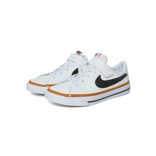 Кроссовки NIKE Court Legacy, размер 32.5 (2Y), черный, белый