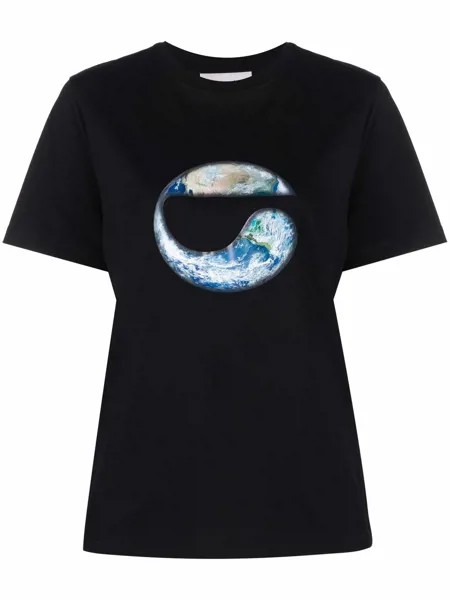 Coperni футболка с принтом Earth