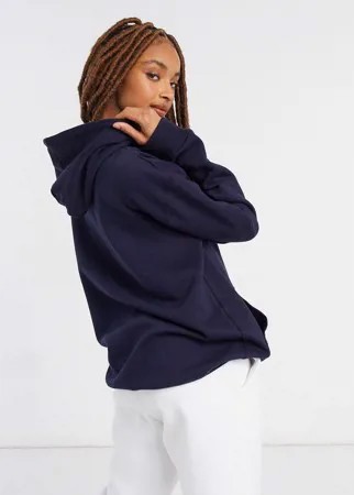 Темно-синий oversized-худи In The Style x Siannise Fudge