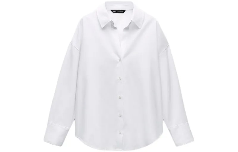Рубашка женская белая Zara