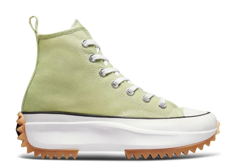 Кроссовки Converse Run Star Hike Platform High 'Seasonal Color - Olive Aura', зеленый