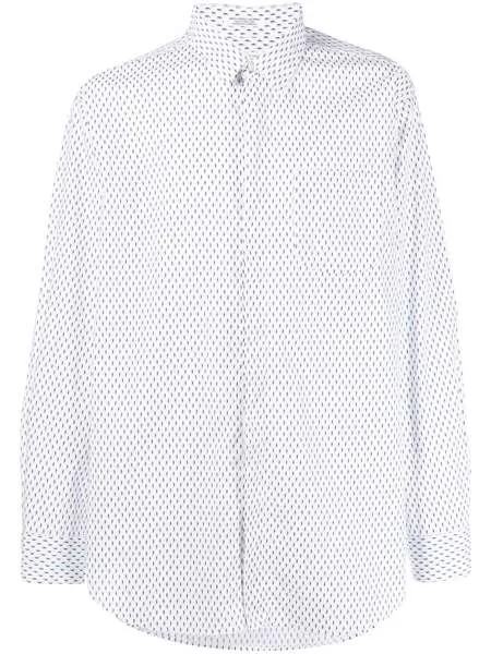 Engineered Garments рубашка с принтом