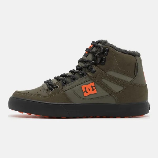 Кроссовки Dc Shoes Pure Unisex, dusty olive/orange