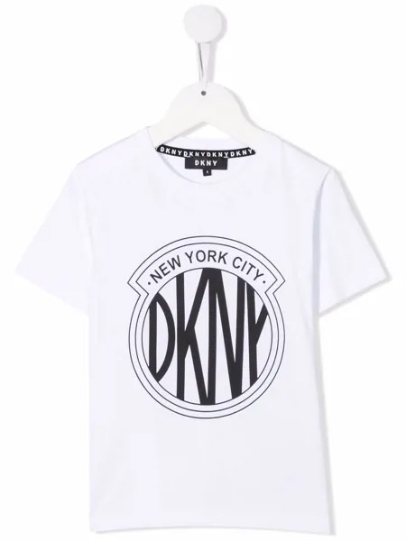 Dkny Kids футболка с логотипом