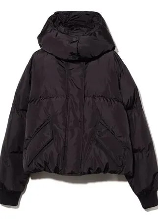 MM6 Maison Margiela Kids пуховик с вышитым логотипом