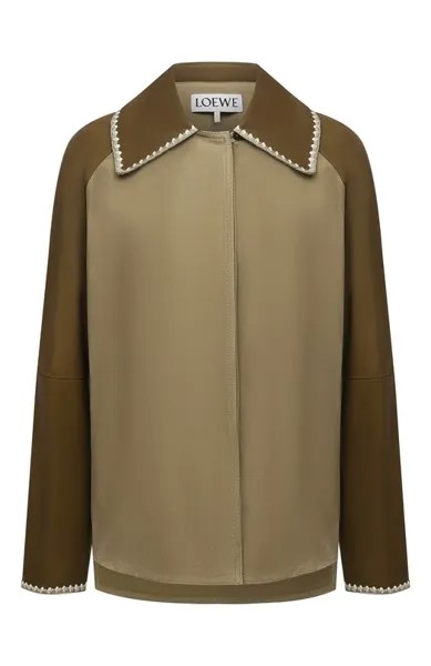 Замшевая куртка Loewe