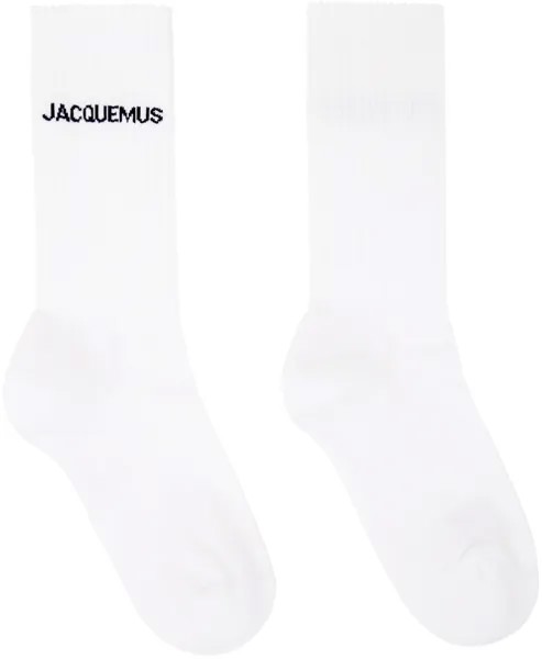 Белые носки Les Classiques 'Les chaussettes Jacquemus' Jacquemus