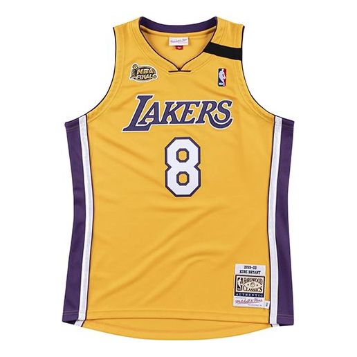 Майка Mitchell & Ness NBA Authentic Jersey 'Los Angeles Lakers - Kobe Bryant 1999-00', желтый