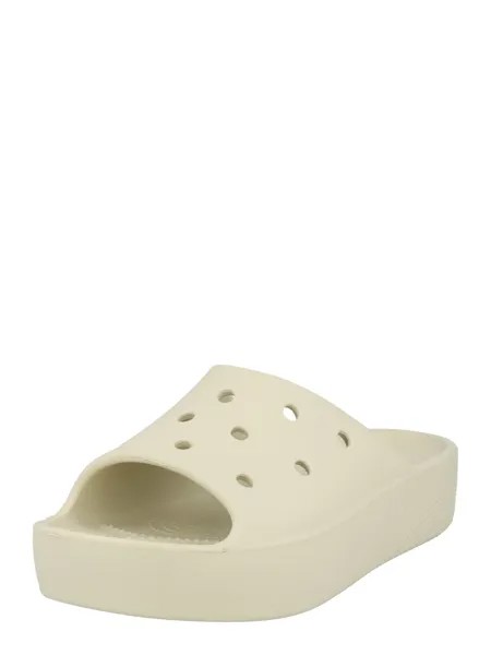 Мюли Crocs, бежевый