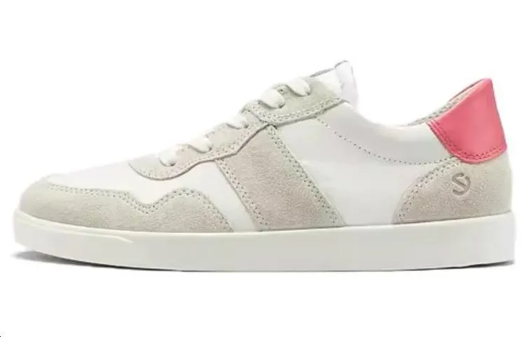 Кроссовки ecco Skateboarding Shoes Women's Low-top White, белый