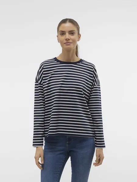 Лонгслив Vero Moda, темно-синий