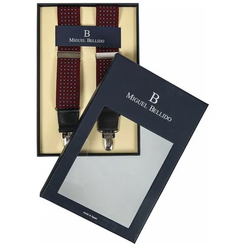 Подтяжки Miguel Bellido 4001101 burgundy/blue 74