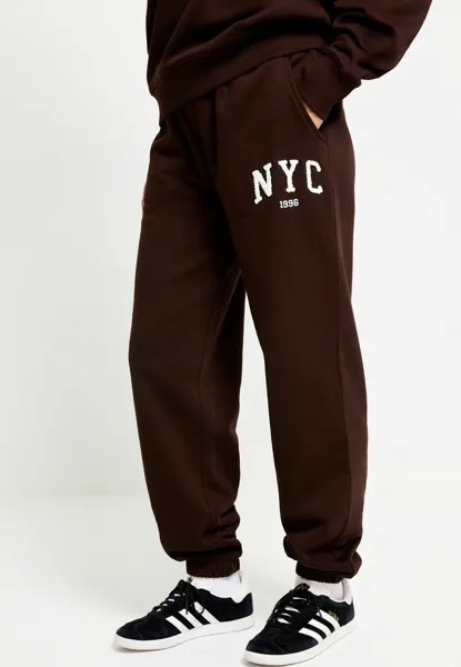 Спортивные брюки NEW YORK CITY GRAPHIC JOGGER  Next, коричневый