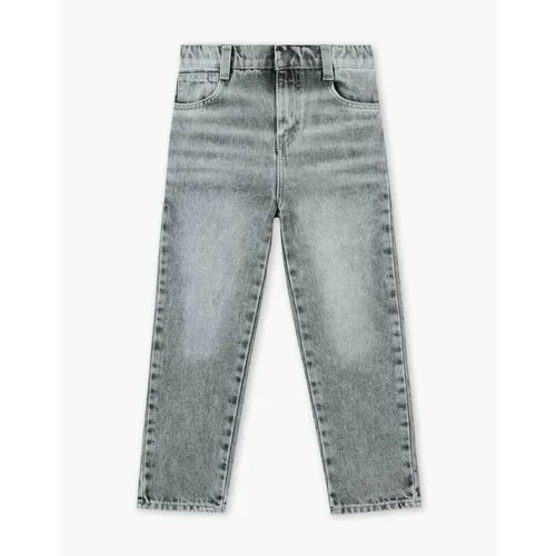Джинсы  Gloria Jeans, размер 9-10л/140 (34), серый