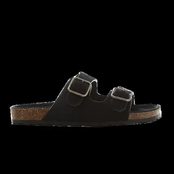 Шлепанцы Saint Laurent Jimmy Slide, черный