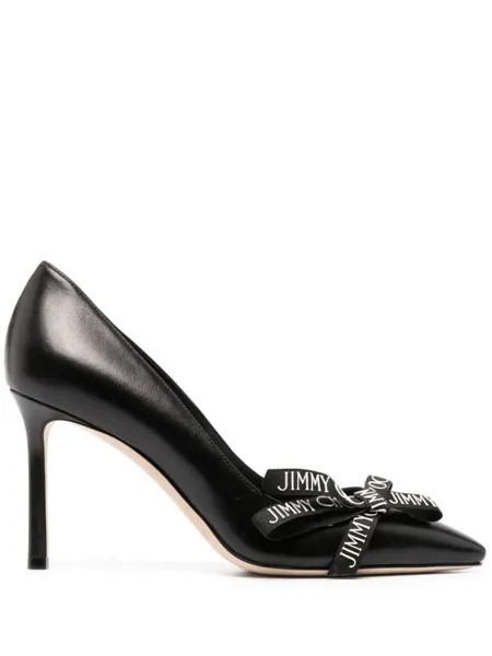 Jimmy Choo туфли с логотипом, черный