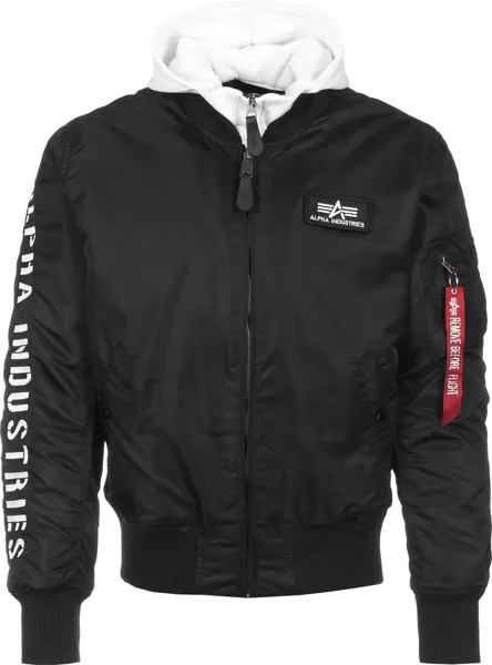 Межсезонная куртка Alpha Industries, черный