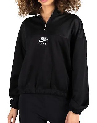 Женская черная куртка на воздушной молнии Nike — XS