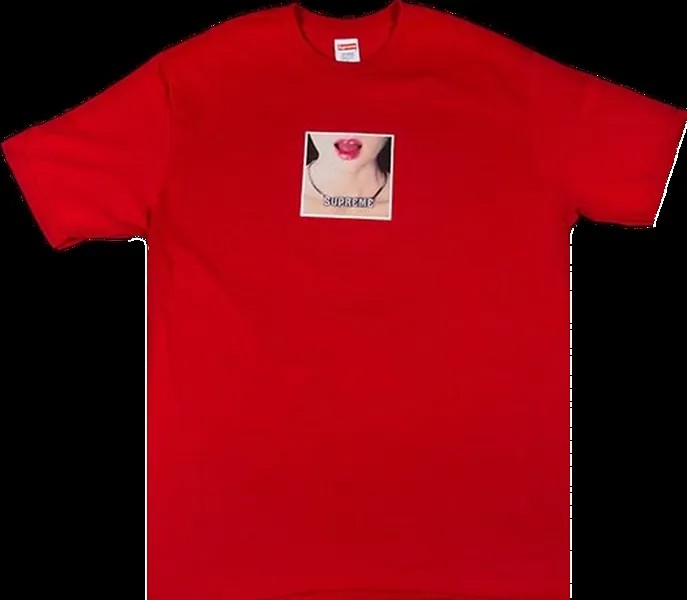 Футболка Supreme Necklace T-Shirt 'Red', красный