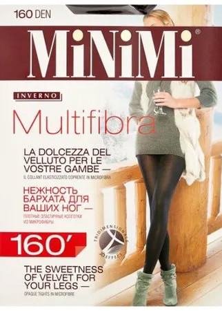 Колготки MiNiMi Multifibra 160 den, размер 4-L, moka (коричневый)