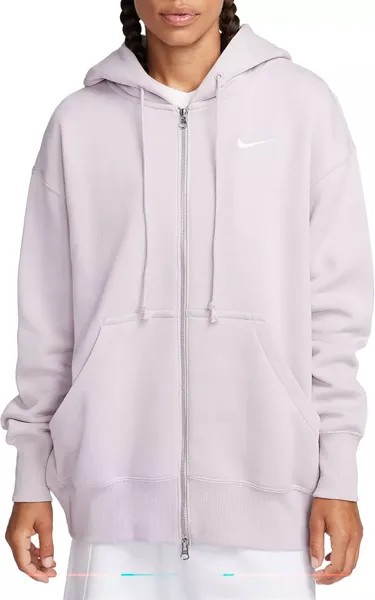 Женская объемная худи с молнией во всю длину Nike Sportswear из флиса Phoenix