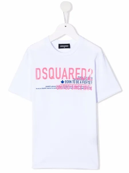 Dsquared2 Kids футболка с логотипом