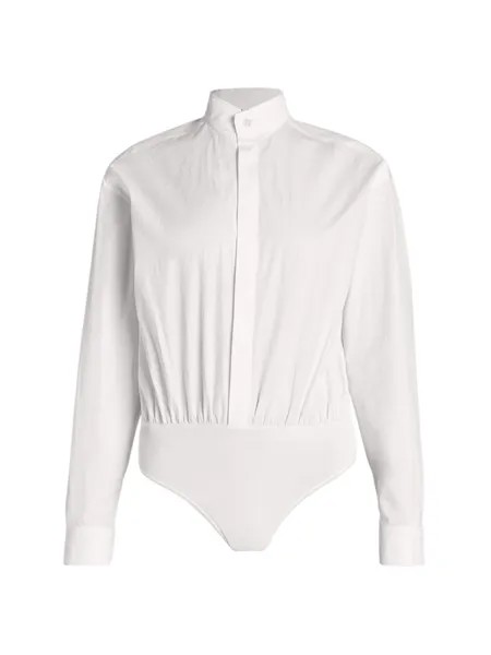 Боди из хлопкового поплина Alaïa