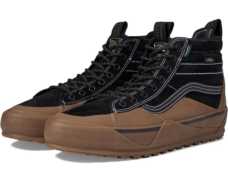 Кроссовки Vans Sk8-Hi Dip MTE-2, цвет Black/Gum