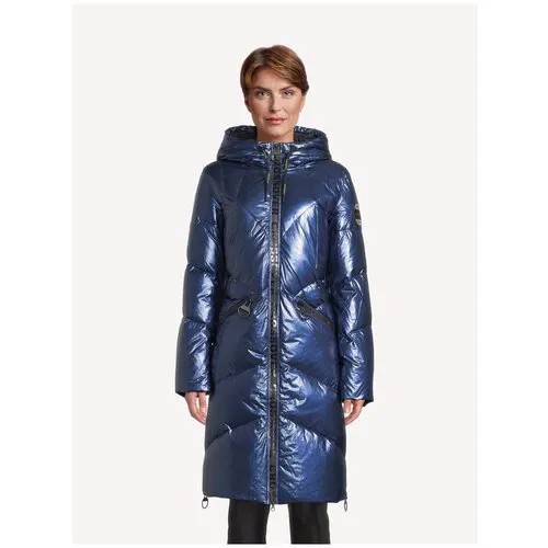 Пальто женское, BETTY BARCLAY, модель: 7178/1555, цвет: серебряный, размер: 46