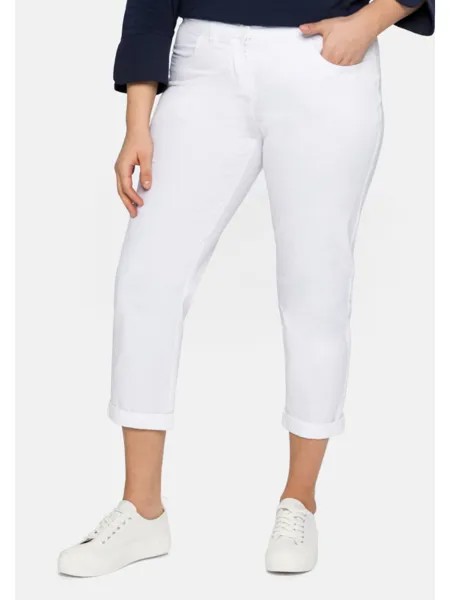 Брюки sheego 7/8 Hose, белый