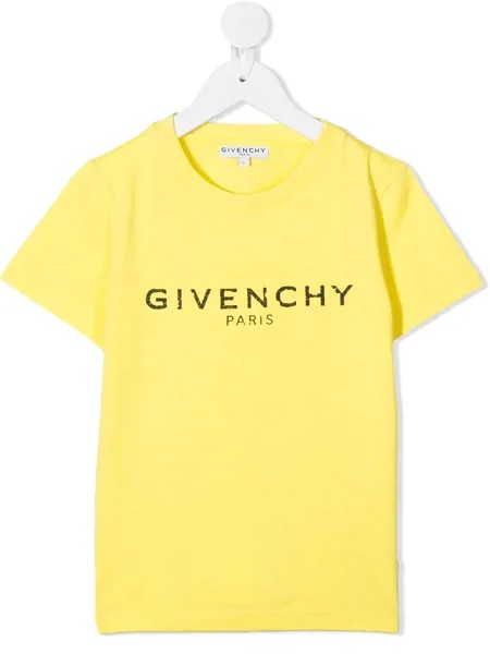 Givenchy Kids футболка с логотипом