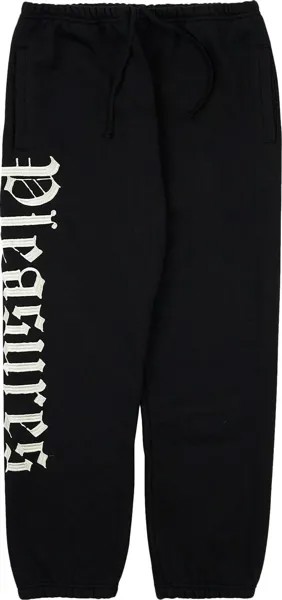 Спортивные брюки Pleasures Burnout Sweatpants 'Black', черный