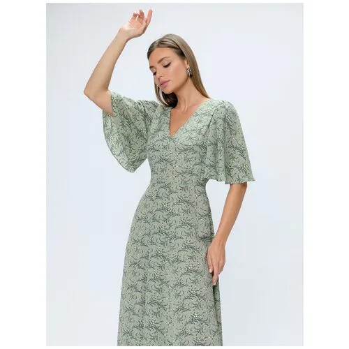 Платье 1001dress, размер 44, зеленый