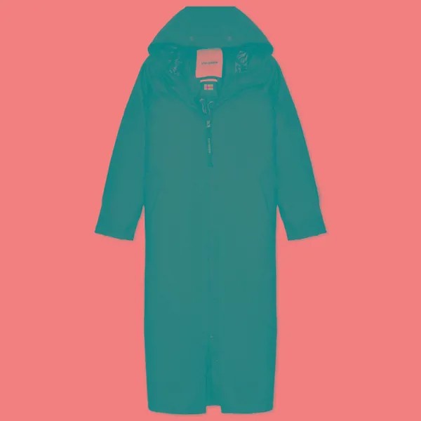 Женская куртка дождевик Stutterheim Mosebacke Long Winter чёрный, Размер XS