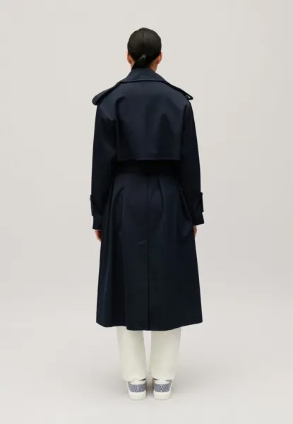 Тренч Claudie Pierlot, темно-синий
