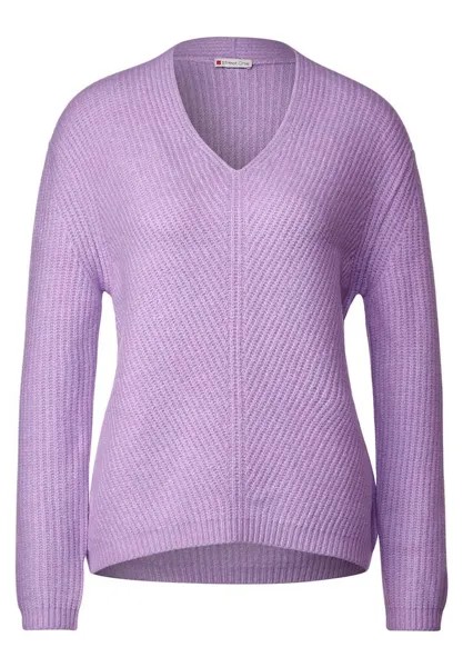 Свитер Street One, цвет soft pure lilac melange