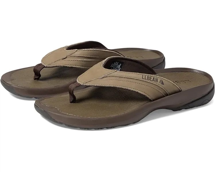 Сандалии L.L.Bean Swift River Flip-Flop, цвет Gunsmoke