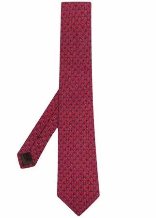 Church's шелковый галстук с принтом