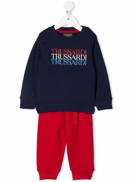 TRUSSARDI JUNIOR спортивный костюм с логотипом