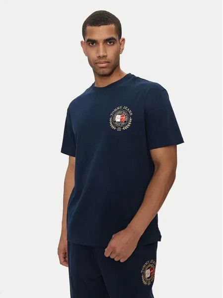 Футболка стандартного кроя Tommy Jeans, синий