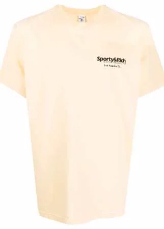 Sporty & Rich футболка с логотипом