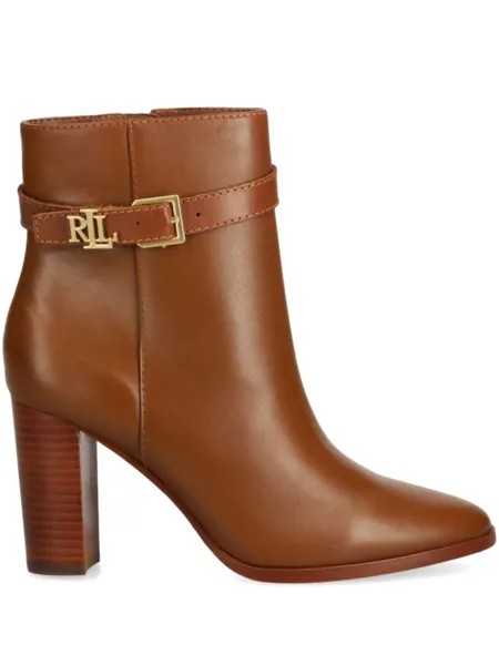Ботильоны Lauren Ralph Lauren 85 мм Lauren, коричневый