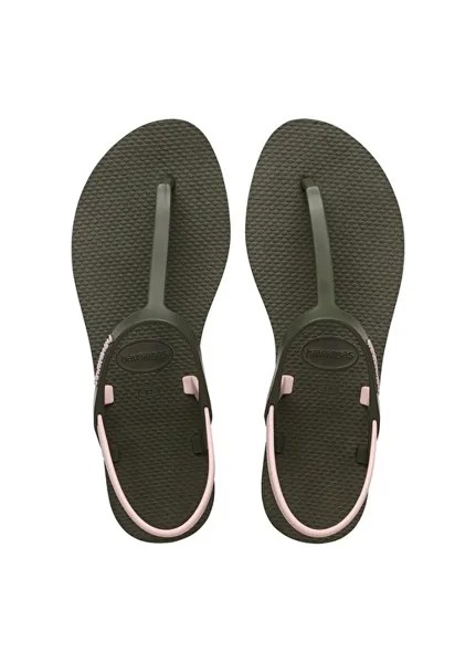 Зеленые женские тапочки Havaianas