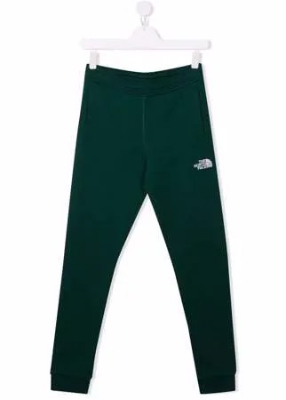 The North Face Kids спортивные брюки с вышитым логотипом