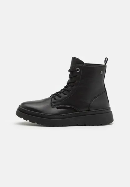 Ботильоны на шнуровке JFWADAM BOOT Jack & Jones, антрацит